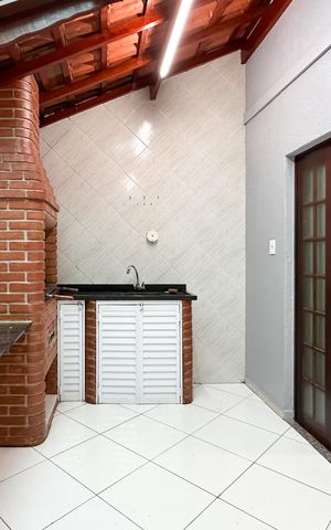 Casa de condomínio para alugar com 77m², 3 quartos e 2 vagas Casa de condomínio para alugar com 77m², 3 quartos e 2 vagasÁrea gourmet