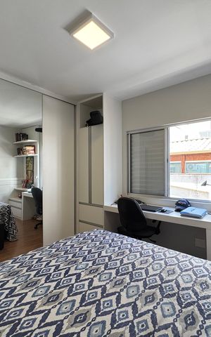 Apartamento à venda com 93m², 3 quartos e 2 vagasQuarto