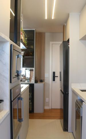 Apartamento à venda com 67m², 2 quartos e 1 vagaCozinha e Área de Serviço