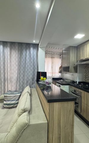 Apartamento à venda com 47m², 2 quartos e 1 vaga