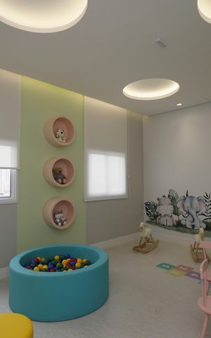 Apartamento para alugar com 47m², 1 quarto e sem vagaBrinquedoteca 