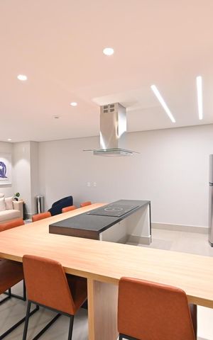 Apartamento para alugar com 24m², 1 quarto e sem vagaSalão de Festas