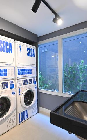 Apartamento para alugar com 24m², 1 quarto e sem vagaLavanderia