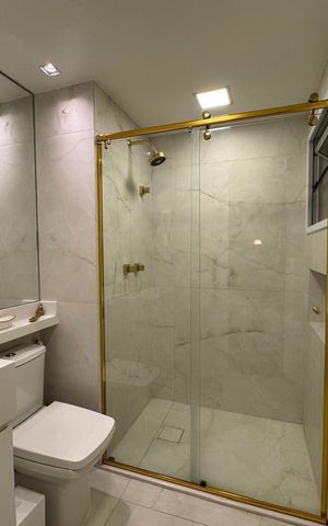 Apartamento à venda com 105m², 3 quartos e 2 vagasBanheiro
