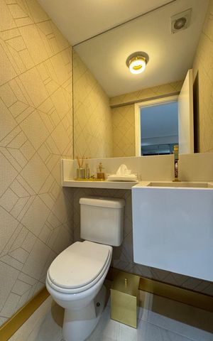 Apartamento à venda com 105m², 3 quartos e 2 vagasBanheiro