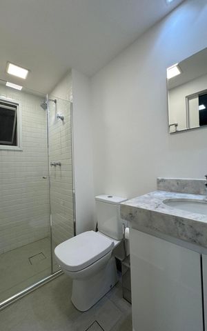Apartamento à venda com 105m², 3 quartos e 2 vagasBanheiro