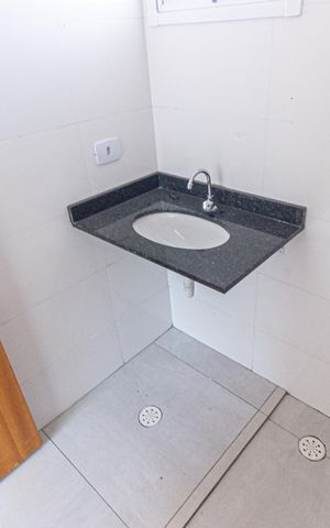 Apartamento à venda com 39m², 2 quartos e sem vaga Apartamento à venda com 39m², 2 quartos e sem vagaBanheiro