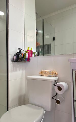 Apartamento à venda com 45m², 2 quartos e 1 vaga Apartamento à venda com 45m², 2 quartos e 1 vagaBanheiro