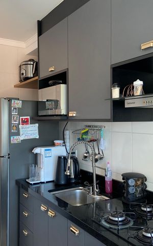 Apartamento à venda com 45m², 2 quartos e 1 vaga Apartamento à venda com 45m², 2 quartos e 1 vagaCozinha - Área de Serviço