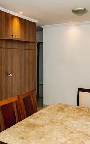 Apartamento para alugar com 65m², 3 quartos e 1 vagaSala