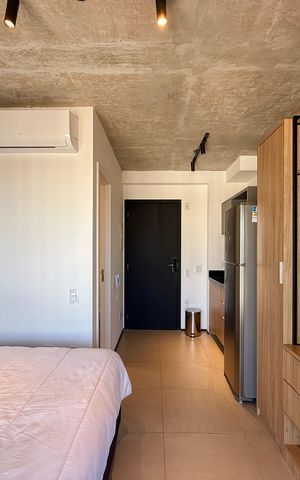 Studio para alugar com 25m², 1 quarto e sem vaga Studio para alugar com 25m², 1 quarto e sem vagaQuarto