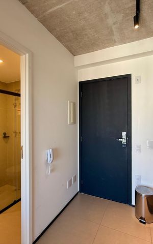 Studio para alugar com 25m², 1 quarto e sem vaga Studio para alugar com 25m², 1 quarto e sem vagaCozinha