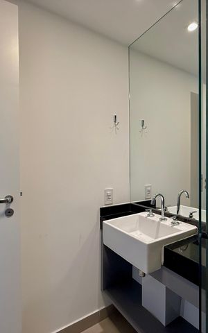 Studio para alugar com 25m², 1 quarto e sem vaga Studio para alugar com 25m², 1 quarto e sem vagaSacada