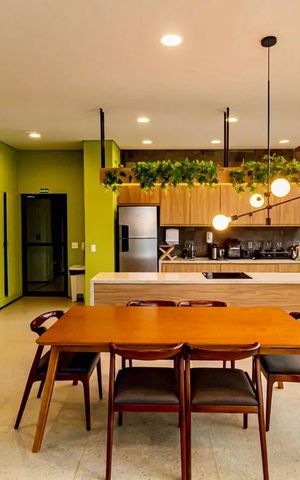 Studio para alugar com 25m², 1 quarto e sem vaga Studio para alugar com 25m², 1 quarto e sem vagaSalão de Festas