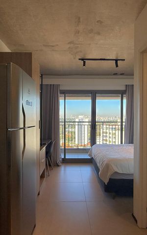 Studio para alugar com 25m², 1 quarto e sem vaga Studio para alugar com 25m², 1 quarto e sem vagaCozinha