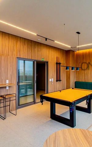 Studio para alugar com 25m², 1 quarto e sem vaga Studio para alugar com 25m², 1 quarto e sem vagaSalão de Jogos
