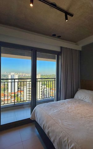 Studio para alugar com 25m², 1 quarto e sem vaga Studio para alugar com 25m², 1 quarto e sem vagaQuarto