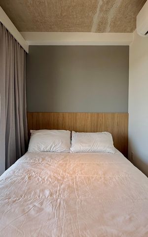Studio para alugar com 25m², 1 quarto e sem vaga Studio para alugar com 25m², 1 quarto e sem vagaQuarto