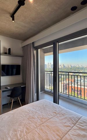 Studio para alugar com 25m², 1 quarto e sem vaga Studio para alugar com 25m², 1 quarto e sem vagaQuarto