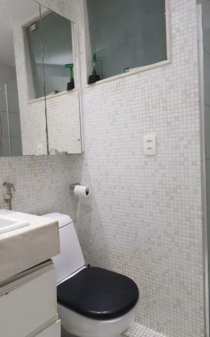 Apartamento para alugar com 80m², 2 quartos e 1 vaga Apartamento para alugar com 80m², 2 quartos e 1 vagaBanheiro