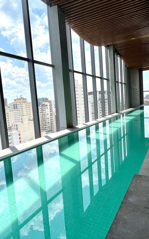 Apartamento para alugar com 38m², 1 quarto e 1 vaga Apartamento para alugar com 38m², 1 quarto e 1 vagaPiscina Coberta