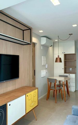 Apartamento para alugar com 38m², 1 quarto e 1 vaga Apartamento para alugar com 38m², 1 quarto e 1 vagaSala