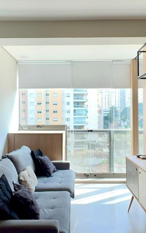 Apartamento para alugar com 38m², 1 quarto e 1 vaga Apartamento para alugar com 38m², 1 quarto e 1 vagaSala