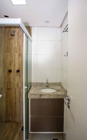 Apartamento à venda com 57m², 2 quartos e 1 vagaBanheiro da Suíte