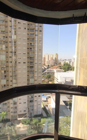 Apartamento para alugar com 254m², 3 quartos e 4 vagasQuarto 2 - Varanda