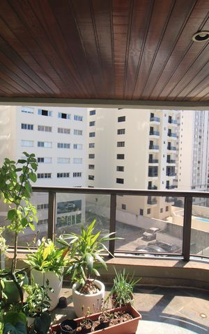 Apartamento para alugar com 254m², 3 quartos e 4 vagasSala - Varanda
