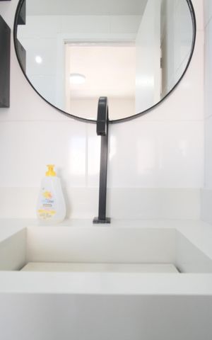 Apartamento para alugar com 24m², 1 quarto e sem vagaBanheiro da Suíte