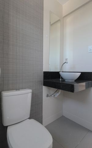 Apartamento para alugar com 89m², 3 quartos e 1 vagaBanheiro Social