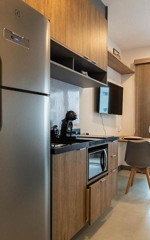 Apartamento à venda com 29m², 1 quarto e sem vaga Apartamento à venda com 29m², 1 quarto e sem vagaCozinha