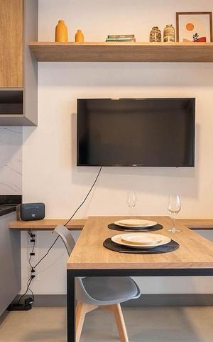 Apartamento à venda com 29m², 1 quarto e sem vaga Apartamento à venda com 29m², 1 quarto e sem vagaCozinha