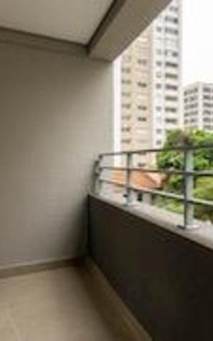 Apartamento à venda com 29m², 1 quarto e sem vaga Apartamento à venda com 29m², 1 quarto e sem vagaVaranda