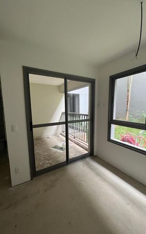 Studio à venda com 29m², 1 quarto e sem vagaSala/Quarto