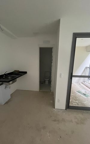 Studio à venda com 29m², 1 quarto e sem vagaCozinha