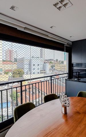 Apartamento à venda com 73m², 2 quartos e 1 vagaVaranda