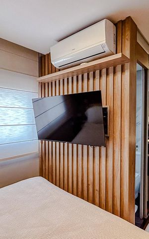 Apartamento à venda com 73m², 2 quartos e 1 vagaQuarto 2 - Suíte