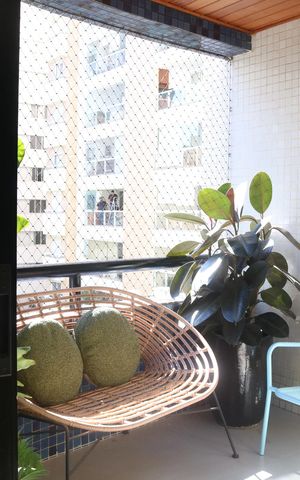 Apartamento à venda com 156m², 3 quartos e 2 vagasVaranda
