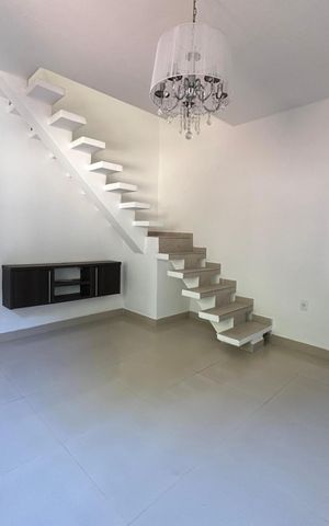 Casa de condomínio para alugar com 200m², 4 quartos e 3 vagasSala