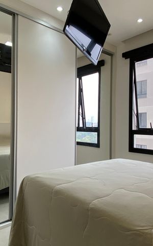 Studio à venda com 35m², 1 quarto e 1 vaga Studio à venda com 35m², 1 quarto e 1 vagaQuarto