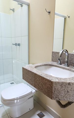 Apartamento para alugar com 105m², 3 quartos e 2 vagas Apartamento para alugar com 105m², 3 quartos e 2 vagasBanheiro da Suíte