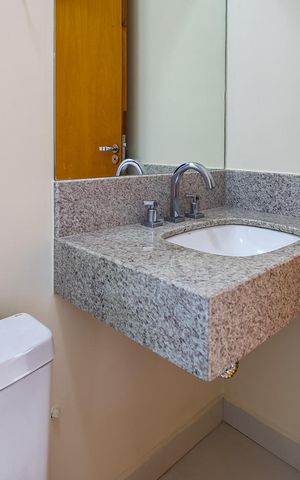 Apartamento para alugar com 105m², 3 quartos e 2 vagas Apartamento para alugar com 105m², 3 quartos e 2 vagasBanheiro da Suíte