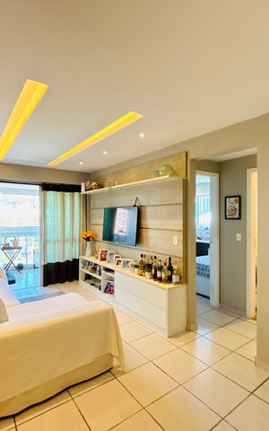 Apartamento à venda com 87m², 2 quartos e 1 vaga