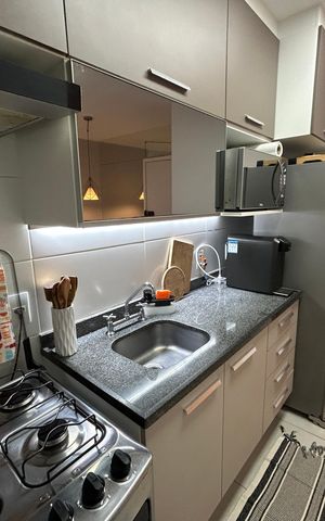 Apartamento à venda com 58m², 2 quartos e 1 vagaCozinha