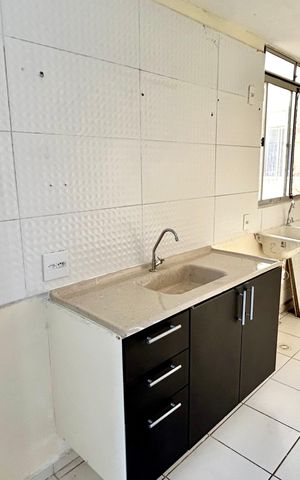 Apartamento para alugar com 42m², 2 quartos e 1 vaga Apartamento para alugar com 42m², 2 quartos e 1 vagaCozinha/Área de serviço