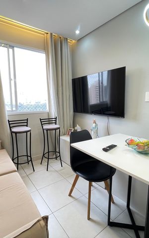 Apartamento para alugar com 32m², 2 quartos e sem vaga Apartamento para alugar com 32m², 2 quartos e sem vagaSala