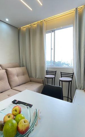 Apartamento para alugar com 32m², 2 quartos e sem vaga Apartamento para alugar com 32m², 2 quartos e sem vagaSala