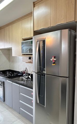 Apartamento à venda com 44m², 2 quartos e 1 vaga Apartamento à venda com 44m², 2 quartos e 1 vagaCozinha